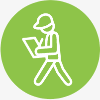 ícono vigilancia continua